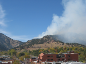The Dome Fire as of noon Friday.